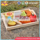 Wholesale Preschool Food Set Toys Wooden Kids Play Food New Design Wooden Kids Play Food W10B184 thumbnail-1
