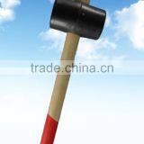 Rubber Sledge Mallet Hammer With Wooden Handle thumbnail-1
