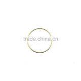 Brass Plate O Ring, High Quality Bright Color Metal O Ring for Handbag Round Ring, Butt Welded Steel Wire Rings ID 2" thumbnail-2
