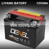 Germany Supplier Two Wheel Battery/yuasa Motorcycle Parts/ (12V 4AH)With Low Price/ Dry Battery thumbnail-3
