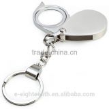 Foldable Folding Key Chain Keychain 8X Magnifier Loupe Glass Lens Pocket thumbnail-2