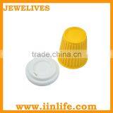 Flexible Unfoldable Silicone Drinking Cups With Silicone Lid thumbnail-1