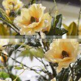 China Foshan Hot Selling Artificial Handmade Magnolia Flowers Wedding Handicraft Manufacturer thumbnail-1