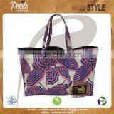 12 oz Natural Canvas Tote Bag With Inside Polyester Lining & With Canvas Handle thumbnail-1