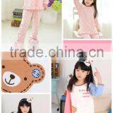 Children Cotton Warm Sleepwear Family Pajamas thumbnail-3