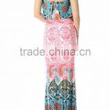 Printing Design Elegant Women Maxi Dress Party Dress Ladies Night Sexy Party Dress thumbnail-5