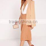 Women Chic Nude Cape Blazer Fashion Deisgn Cheap Price thumbnail-3