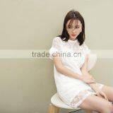 White Lace Dress Patterns 2 Piece Women Set thumbnail-3