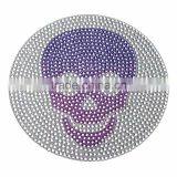 Rose Pink Lips Rhinestone Crystal Sticker/Custom Gems Stickers For Mobile Decoration thumbnail-2