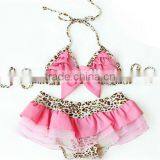 Fashion Little Girl's Bikini With Hat Wholesale thumbnail-2