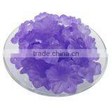 Custom Frosted Acrylic Flower Petal Beads Factory Wholesale Plastic Flower Petal Beads for Jewelry Accessories thumbnail-3