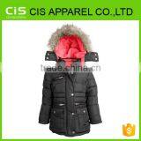 Sports Plain Dyed Kids Nylon Jackets thumbnail-1