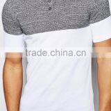 Factory Direct Wholesale Cheap Muscle Fit Knitted Polo In Colour Block Custom Logo Promotion T Shirt Polo China thumbnail-4