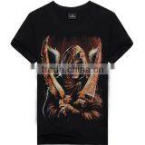 China Clothing Factory Custom Polyester Sport Men 3D Printing T Shirt thumbnail-1