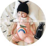 S17055A Summer Clothes Toddler Baby Suspender Shorts Pants thumbnail-1