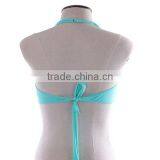 Hot Sale Summer Chevron Swim Ruffle Bandeau Top thumbnail-6