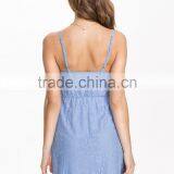 Elegant Spaghetti Strap Evening Dress Wholesales Fashion Apparel Woman thumbnail-3