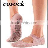 Colorful Non-Slip Grip Toe Socks for Barre, Pilates, Studio, and Yoga thumbnail-2