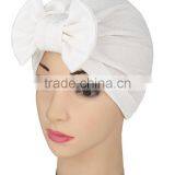 2017 Spring and Summer Europe and the United States Trade India Headscarf Hat Head Cap Bowknot Pineapple Flower Muslim Cap thumbnail-6