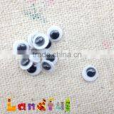 12mm DIY Handicraft Toy Wiggle Moving Eyes Round Plastic Googly Eyes thumbnail-3
