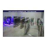 Metal Turnstile Security Products With Voice Monitoring System for Office Building , Bank thumbnail-1