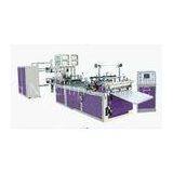 Full Automatic PVC Non Woven Zipper Bag Making Machine 380V / 220V