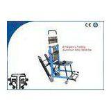 Stainless Steel Ambulance Stair Chair , Hospital First Aid Stretcher thumbnail-1