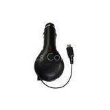 Car Cigarette Nokia / HTC Retractable Micro USB Charger With Data Cable