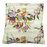 Cotton Floral Pillow Case Square Cushion Cover Throw