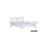 SHAKER 4FT6 & 5FT BED - SOLID WHITE thumbnail-1