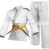 100% Cotton Material White Blue Color Martial Arts Judo Uniform thumbnail-6