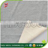 Double Faced Worsted Wool Knit Fabric / Poly Knit Fabric / Supplier of Fabric for Clothing