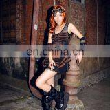 Steampunk Lace-up Net Arm Warmer Glove thumbnail-4