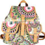 Wholesale Unisex Canvas Sports Travelling Backpack Bag thumbnail-2