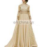 New Attractive Party Wear Heavy Embroidery Georgette Anarkali Suits 2017 thumbnail-1