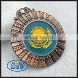 Custom Shape 3D Metal Zinc Alloy Old Sports Medal With Hole thumbnail-2