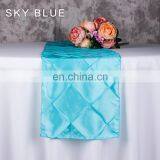 Taffeta Dinner Table Runner for Wedding Banquet Decoration thumbnail-5