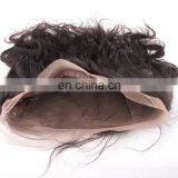 Virgin Hair 22.5*4*2 360 Frontals 360 Lace Band Frontal thumbnail-5