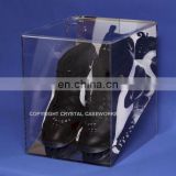 Guangdong Supplier Wholesale Cheap Price OEM ODM Factory Custom Clear Acrylic Shoe Stand Display