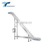 Inclined Belt Conveyor Material Hoister Hoist for Food