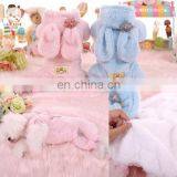 Pet Dog Winter Rabbit Design Hoodies Clothes Overcoat Four Feet Cotton-padded Jacket thumbnail-5