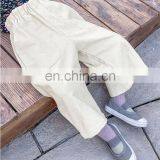Corduroy Trousers Loose Pants Kids Wide Corduroy Leg Pant More Colors You Can Choose thumbnail-2