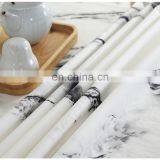 Custom Marble Printed Waterproof Linen Ruffled Party Dinner Table Cloth Tablecloths thumbnail-6