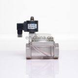 KLS Model PTFE Seal Stainless Steel Pilot Acting Steam Solenoid Valve thumbnail-3