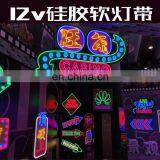 12V 8*16mm Wedding Neon Sign Led Silicone Custom Open Sign thumbnail-6