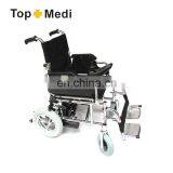 Medical Handicapped Equipment Power Motorized Portable Foldable Electric Wheelchair thumbnail-5