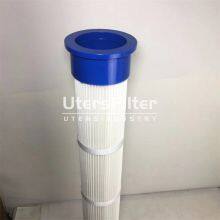 175x145x1000mm PU Soft End Cover PTFE Coated Anti-static Dust Filter Cartridge thumbnail-2