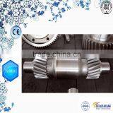 Changzhou Machinery High Quality Steel C45 Forged Worm Gear Shaft With Black Matte thumbnail-1