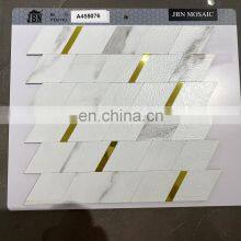 Non-Toxic,tasteless Sticker Adhesive Paper Ceiling TilesBlack and Golden Mosaic Wall 3M Adhesive Laminate Pvc Tile thumbnail-4
