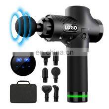 2021 Heat Body Deep, Tissue Hand Held Mini Massage Gun Dropshipping Percussion 30 Speed Muscle Massage Gun/